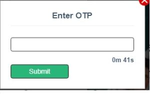 One Portal OTP Number